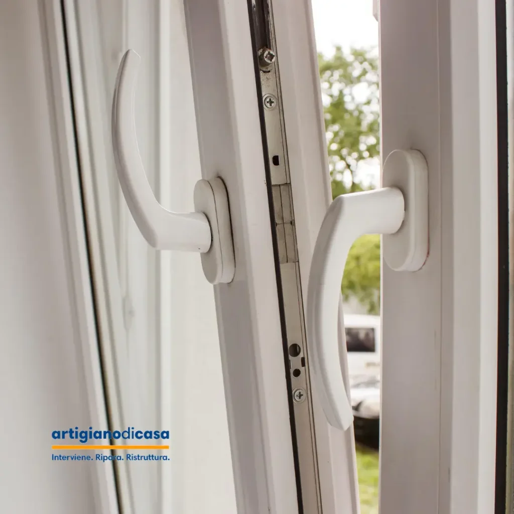 Immagine che illustra come una finestra in pcv a Bologna montata da Artigianodicasa può davvero fare la differenza per l'efficienza energetica.